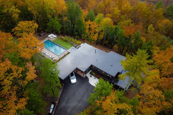 Modern Paradise with Pool across 8 Secluded Acres - Image 1