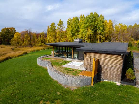 Modern Glass House with Pool and Catskill views - Image 4